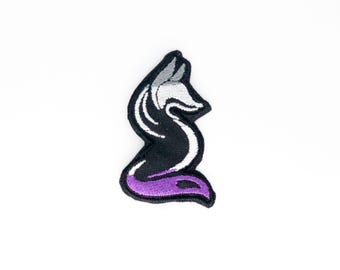 Écusson brodé Pride Fox : couleurs du drapeau LGBTQIA+