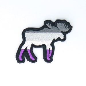 Pride Moose Embroidered Patch: LGBTQIPA, Queer Pride
