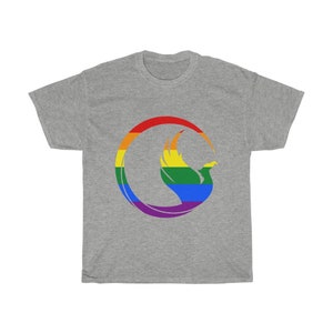 Rainbow Phoenix Gay Pride T-Shirt