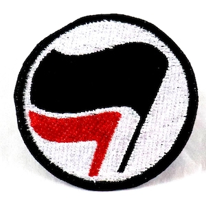 Antifa-vlaggenpatch Socialisme Anarchie Communisme Antifascistisch Verzet
