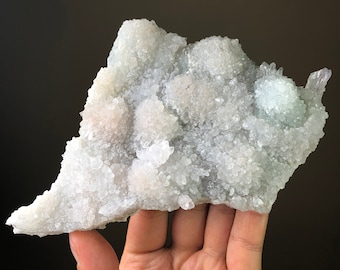 Amethyst Flower Quartz Cluster | Druzy Crystal Specimen