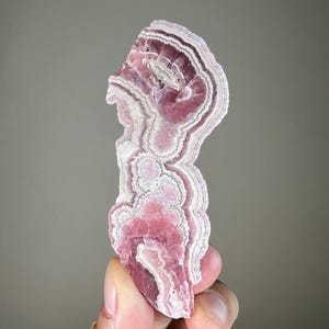 Rhodochrosite | Polished Pink Rhodochrosite Mineral Specimen from Argentina
