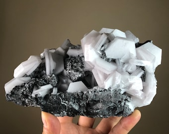 Calcite | Natural &quot;Sandwich&quot; Calcite Crystals on Matrix from China