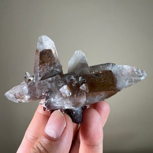 Calcit | Calcit Kristall Punkt Cluster | Mineralplatte
