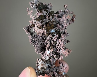 Cobre / Cristal de cobre nativo con cuarzo