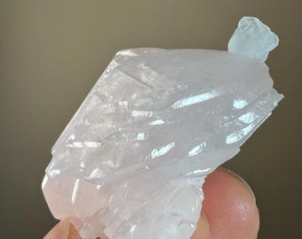 Calcite | Pink Pagoda Calcite Cluster from China