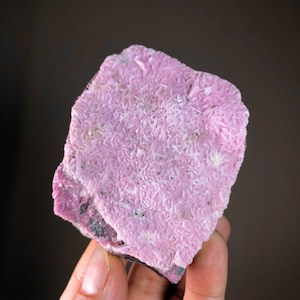 Cobaltoan Calcite | Pink Calcite Crystals on Matrix | Collectors Mineral Specimen