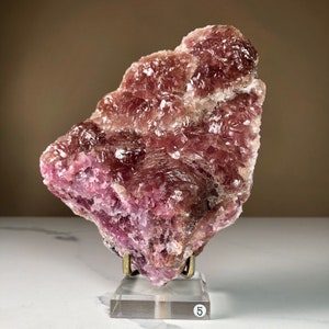 Cobaltoan Calcite | Pink Calcite Stone | Gem Cobaltoan Calcite Crystal Mineral Specimen