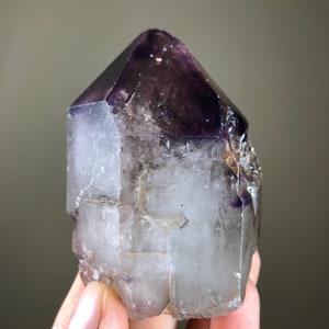 amethyst quartz point | shangaan amethyst quartz crystal // Zimbabwe