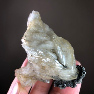 Barite & Chalcopyrite | Baryte Cluster from Morocco