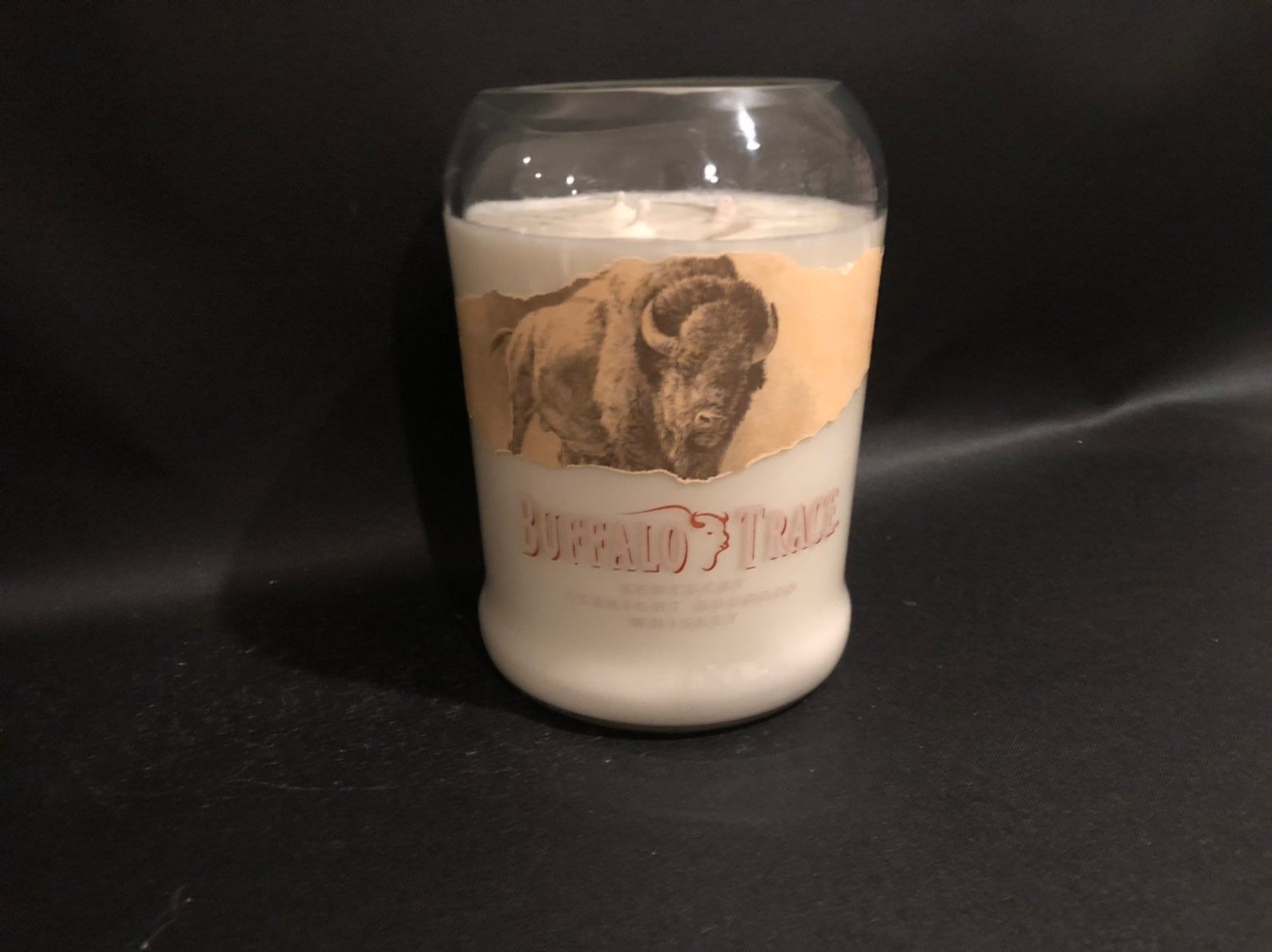 Huge Buffalo Trace Candle/1.75 Liter Buffalo Trace Bourbon Etsy