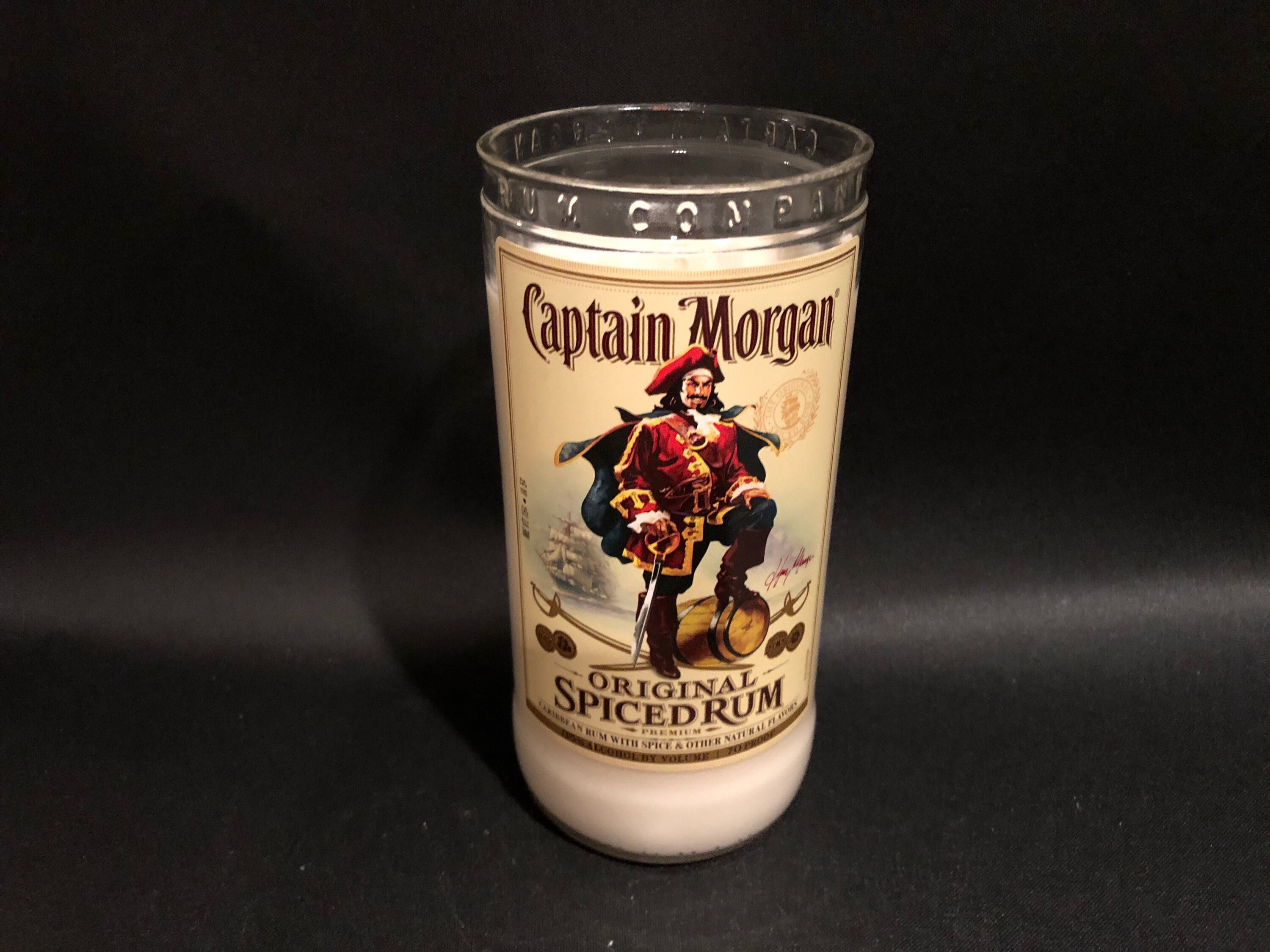Captain Morgan Rum 24/" Round Aluminum Sign New in Box