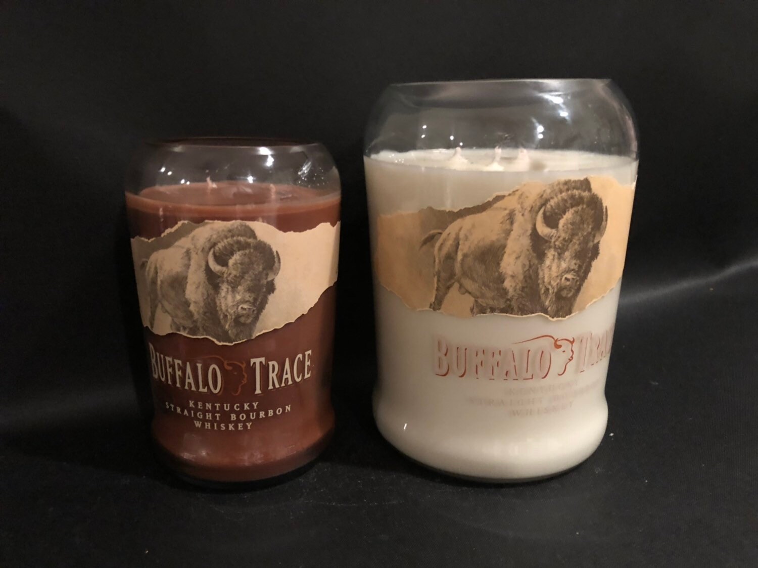 Huge Buffalo Trace Candle/1.75 Liter Buffalo Trace Bourbon Etsy