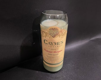 Caymus Wine Bottle Candle/ 750ML Caymus wine Bottle Gift/Made to Order. Camus wine.