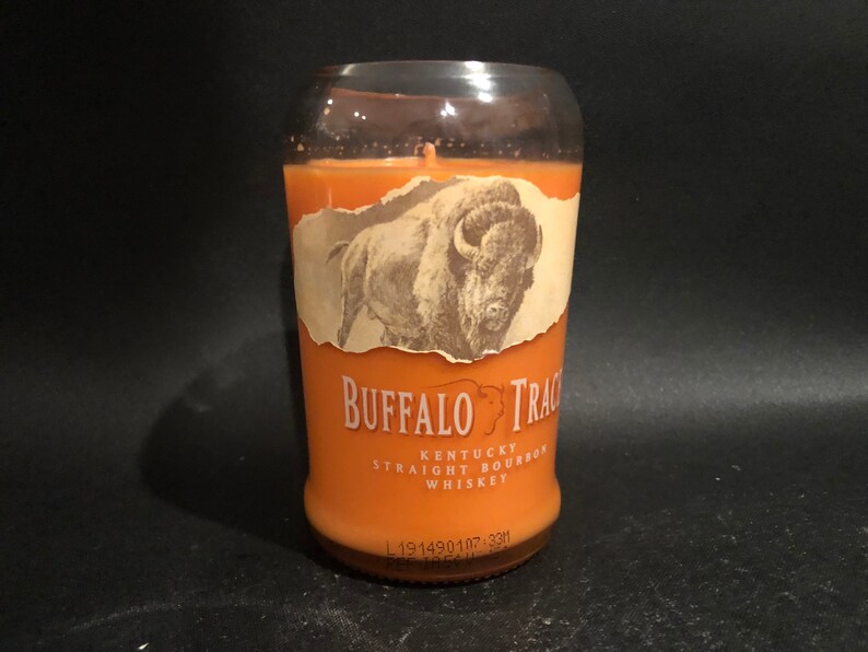MyBigFatGreekCandle Buffalo Trace Bourbon Whiskey Candle
