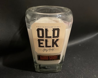 Old Elk Bourbon Whiskey Candle. Bourbon Soy Candle. Elks Lodge Gift/ Elk member gift