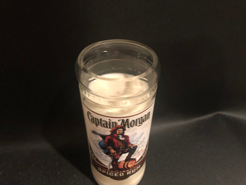 Morgan Cundle Large Captain Morgan Candle/1 Liter Captain Morgan Spiced Rum BOTTLE ...
