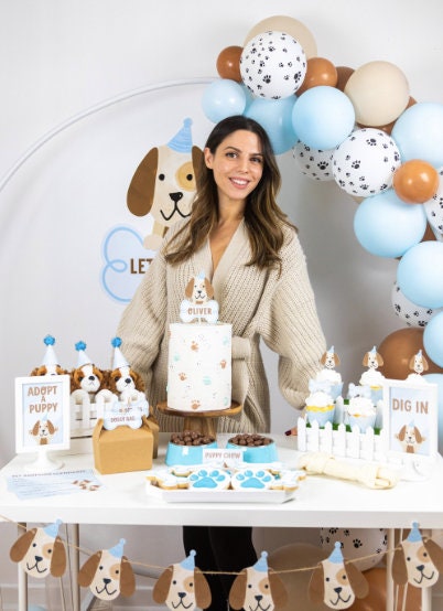Puppy Birthday Party Bundle | Printable Dog Party Decorations | Lets ...