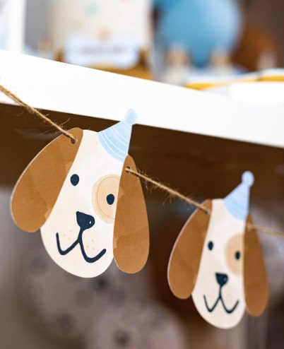 Puppy Birthday Party Bundle | Printable Dog Party Decorations | Lets ...