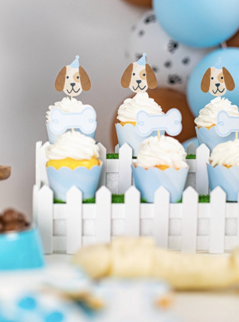 Puppy Birthday Party Bundle | Printable Dog Party Decorations | Lets ...