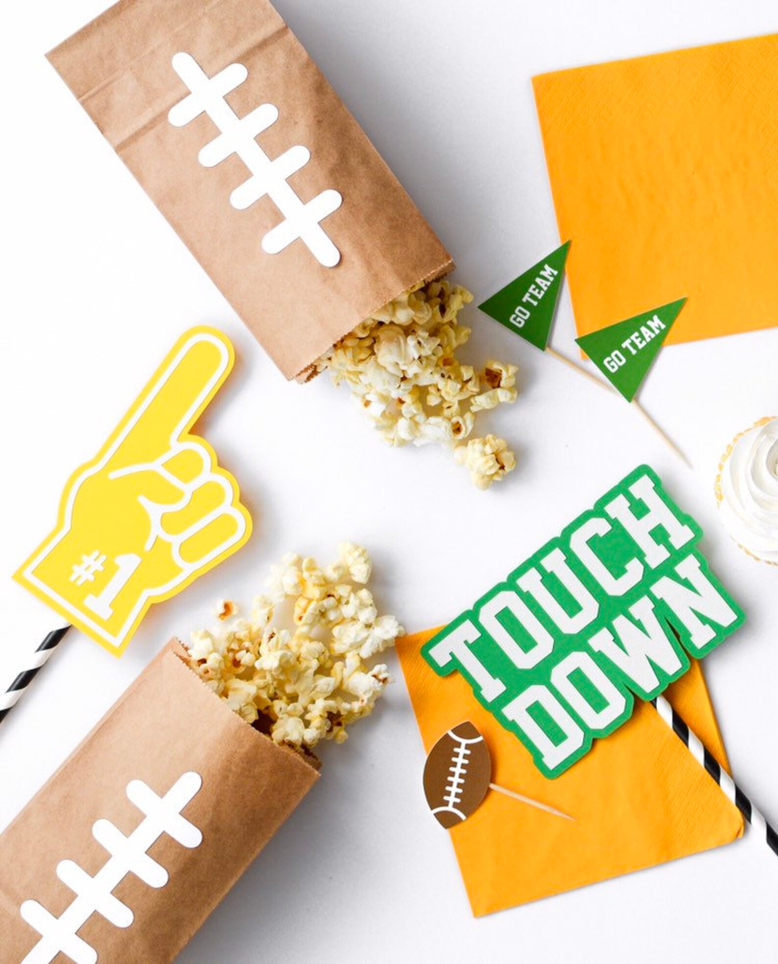 Football Treat Bags Football Goodie Bags Football Snack Etsy Canada