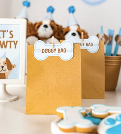 Puppy Birthday Party Bundle | Printable Dog Party Decorations | Lets ...