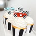 Vintage Race Car Cupcake Toppers, Car Cupcake Toppers, Race Car Birthday Party, Race Car Birthday, Race Car Party, Race Car Decorations 