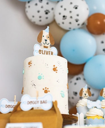 Puppy Birthday Party Bundle | Printable Dog Party Decorations | Lets ...
