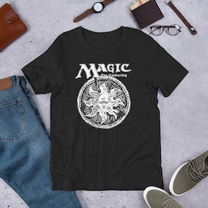 Weiß Mana | Grunge Kunst | MTG | Zauberhaft die sich versammelnde | T-Shirt |