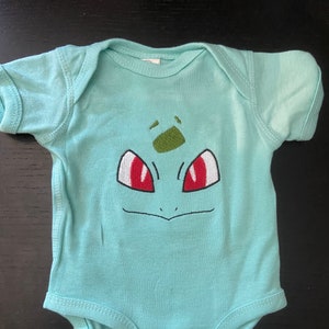 Grass Type Cosplay gesticktes Gesicht Bodysuit