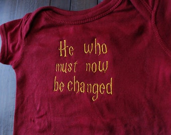 Must Now Be Changed - Baby Bodysuit