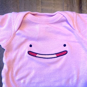 Ditto Face Cosplay Bodysuit