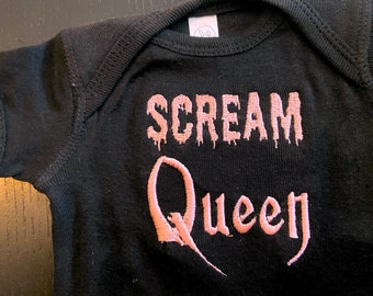 Traje de bebé Scream Queen