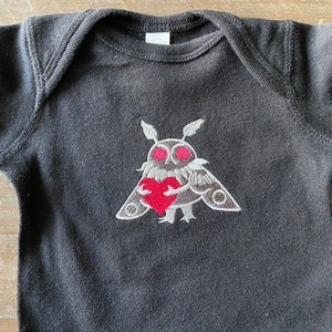 Mothman Baby Love Bodysuit