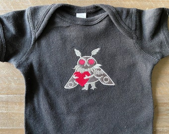 Mothman Baby Love Bodysuit