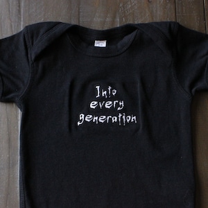 Into Every Generation Buffy Baby Bodysuit