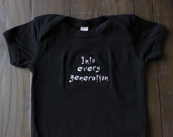 Into Every Generation Buffy Baby Bodysuit