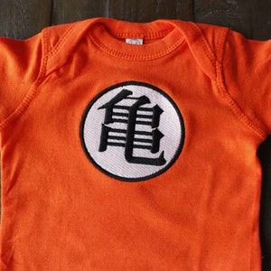 Turtle School Uniform Baby Bodysuit