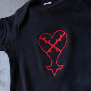 KH Heartless Baby Bodysuit