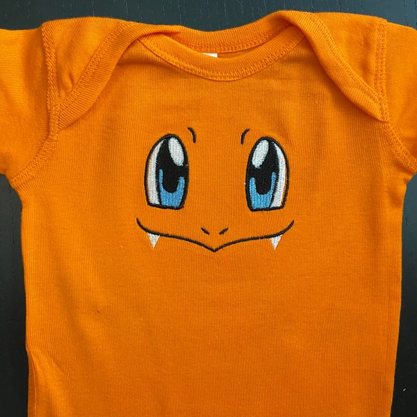 Fire Type Cosplay Face Bodysuit