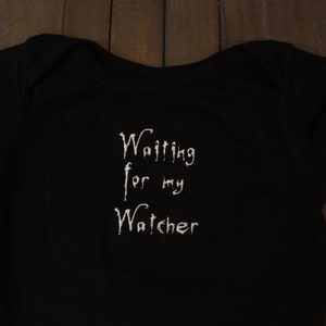 Waiting For My Watcher Buffy Baby Bodysuit