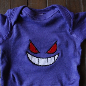 Ghost Type Face Cosplay Baby Bodysuit