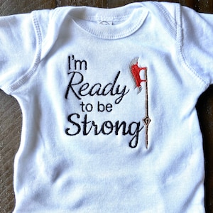 Ready to be Strong Baby Bodysuit