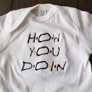 How You Doin Baby Friends Bodysuit