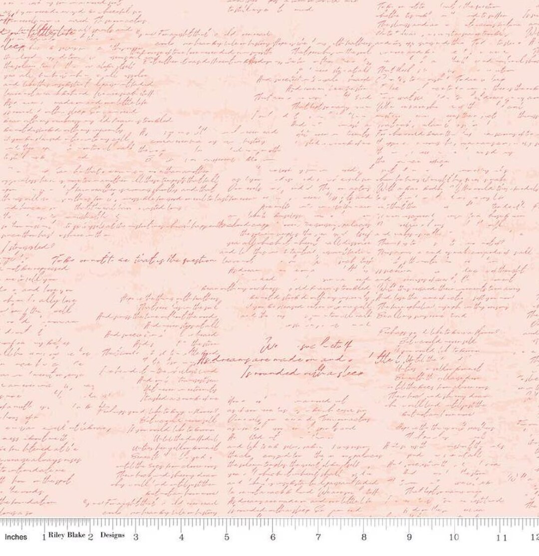 Between the Pages Ballerina Manuscript / C15372-BALLERINA / Light Pink ...