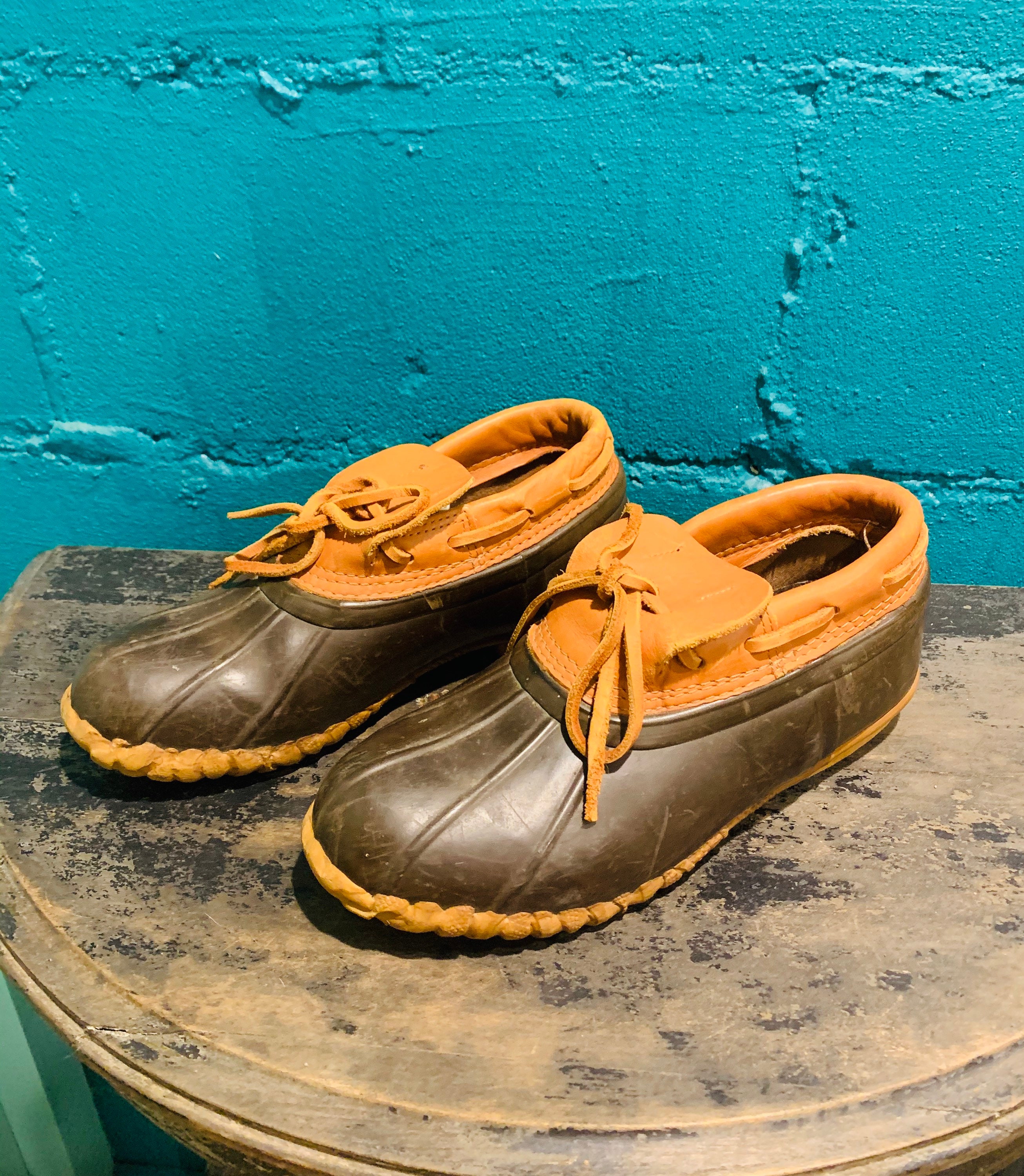 mens slip on duck shoes
