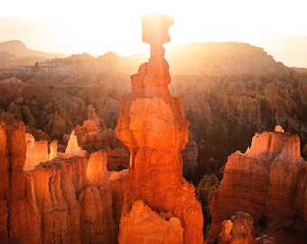Hammer of the Morning, Thor's Hammer, Bryce Canyon, American Southwest, Utah, Landscape Photography, Nature, Fine Art Photography, Sunrise