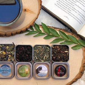 Bookish Loose Leaf Tea Tin Sets Mix and Match flavors Bild 10