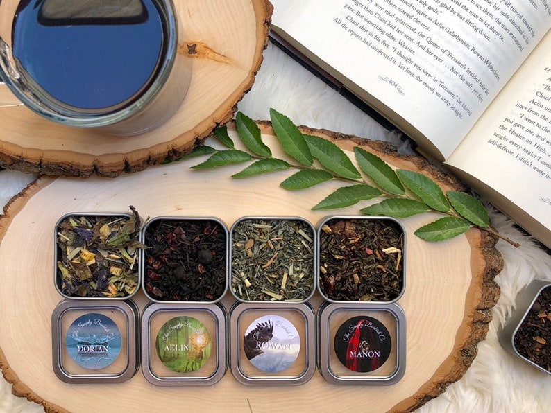 Bookish Loose Leaf Tea Tin Sets Mix and Match flavors Bild 10