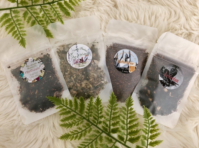 Bookish Tea Sample Baggie image 1